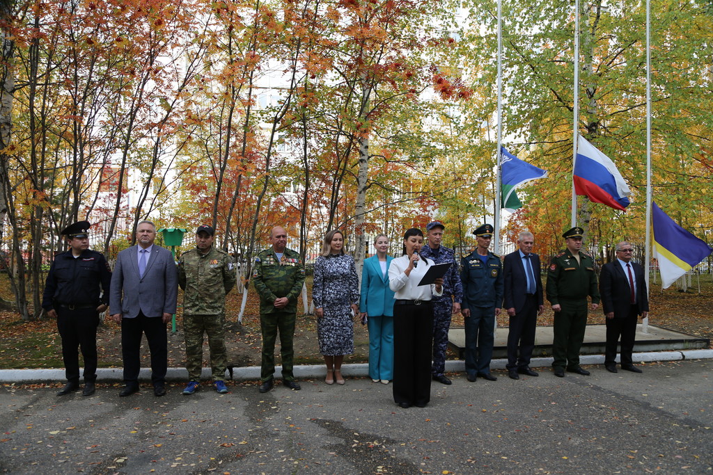 городской слет юнармейских отрядов города Нижневартовска 3