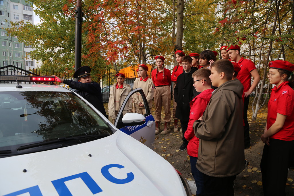 городской слет юнармейских отрядов города Нижневартовска 5