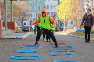 Городские соревнования по туризму 1