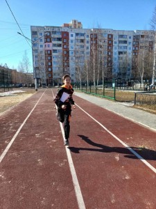 Участник на дистанции