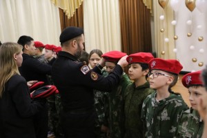вступления в ряды Юнармейцев 1