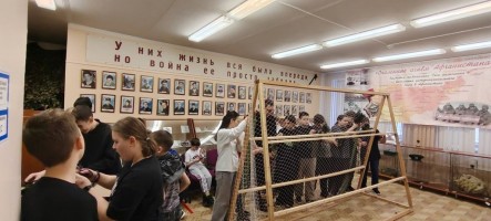 Плетение маскировочных сетей 5