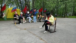 Второй день палаточного лагеря 7