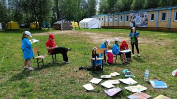 Четвертый день палаточного лагеря 1