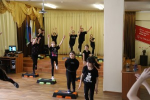 День здоровья и польза степ аэробики 6